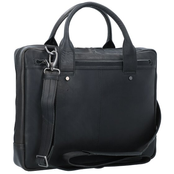 Plevier Navigator Tacan Valigetta Pelle 36 cm Scomparto per laptop