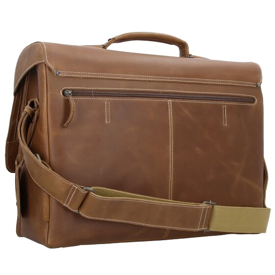 aunts & uncles Hunter Jack Messenger in pelle 45 cm Scomparto per laptop