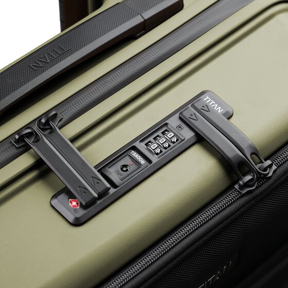 Titan Upgrade 4 ruote Carrello della cabina 55 cm Scomparto per laptop