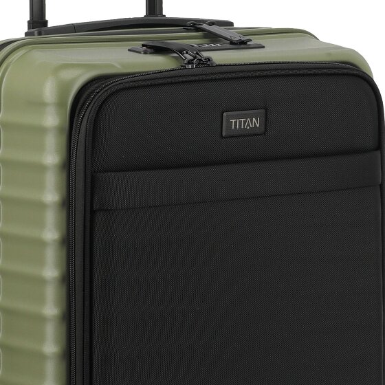 Titan Upgrade 4 ruote Carrello della cabina 55 cm Scomparto per laptop