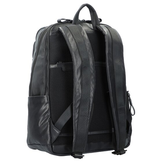 Piquadro Harper Zaino RFID in pelle 46 cm Scomparto per laptop