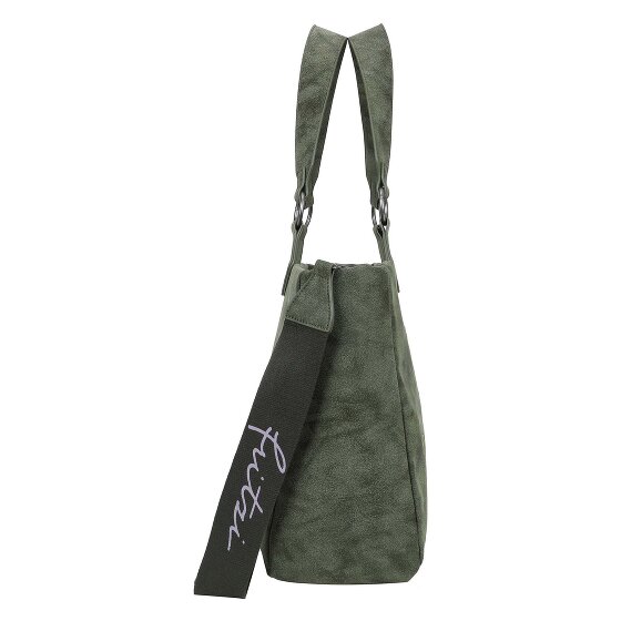 Fritzi aus Preußen Izzy Vintage Limited Embro Bloom Borsa a spalla 42 cm