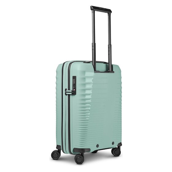 Farmhood Straw Edition 4 ruote Trolley cabina 55 cm espandibile