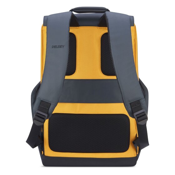 Delsey Paris Securflap Zaino da lavoro Protezione RFID 45 cm Vano porta PC