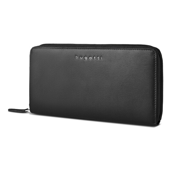 bugatti Valencia Portafoglio Protezione RFID Vera Pelle 20 cm
