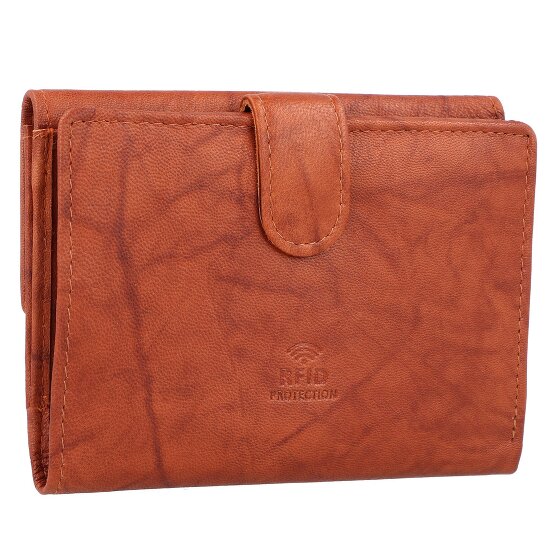 Greenburry Portafoglio Basic RFID in pelle 13 cm