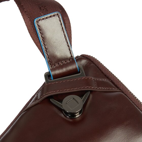 Piquadro Blue Square Borsa a tracolla Vera Pelle 30 cm