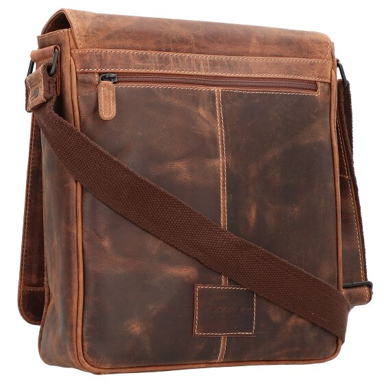 Jack Kinsky Baltimore 4 Borsa a tracolla in pelle 28 cm