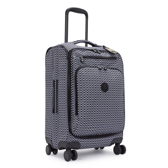 Kipling Basic Prt New Youri Spin 4 ruote Carrello della cabina S 55 cm Kipling Basic Prt New Youri Spin 4 ruote Carrello della cabina S 55 cm