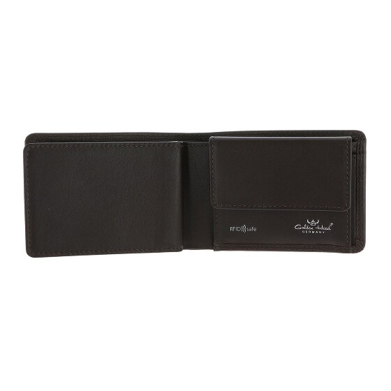 Golden Head Polo Portafoglio Protezione RFID Vera Pelle 10 cm