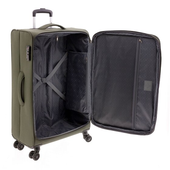 Gladiator 3700 4 ruote Carrello 78 cm con piega di espansione