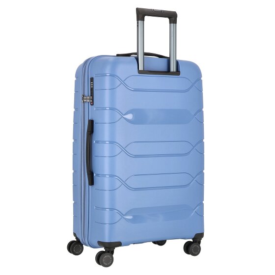 Polestream Strz by Asteroid 4 ruote Carrello L 74 cm con piega di espansione