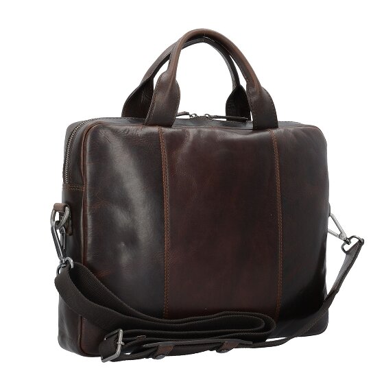 Leonhard Heyden Roma Cartella in pelle 37 cm Scomparto per computer portatile