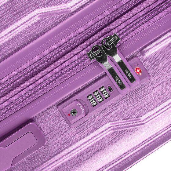 Heys Xtrak 4 ruote Set di valigie 3 pezzi con piega di espansione