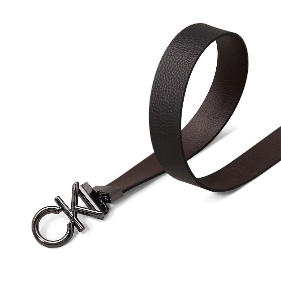 Calvin Klein CK Metal Bombe Cintura Pelle