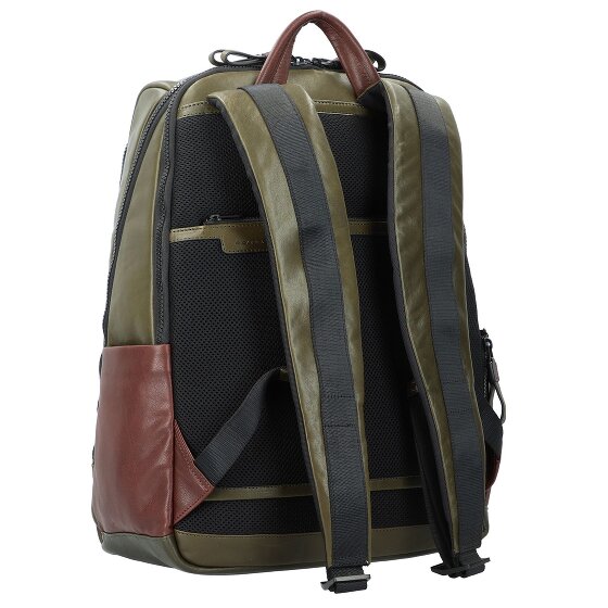 Piquadro Harper Zaino RFID in pelle 46 cm Scomparto per laptop