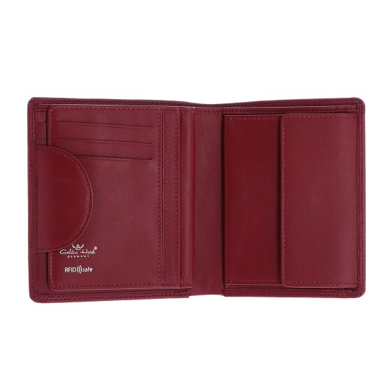 Golden Head Polo Portafoglio Protezione RFID Vera Pelle 11 cm