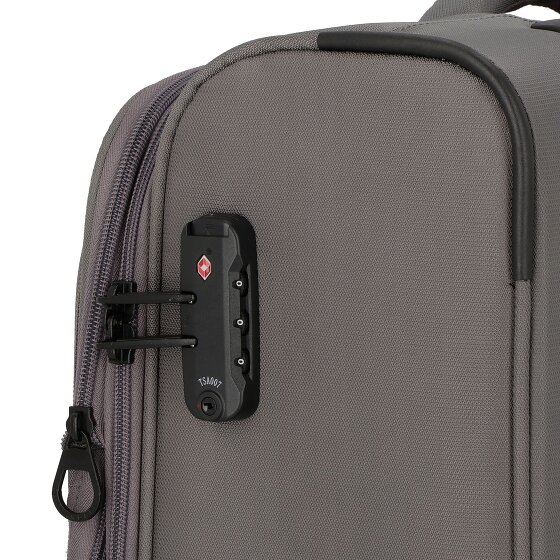d&n Travel Line 9704 4 ruote Carrello della cabina S 55 cm con piega di espansione