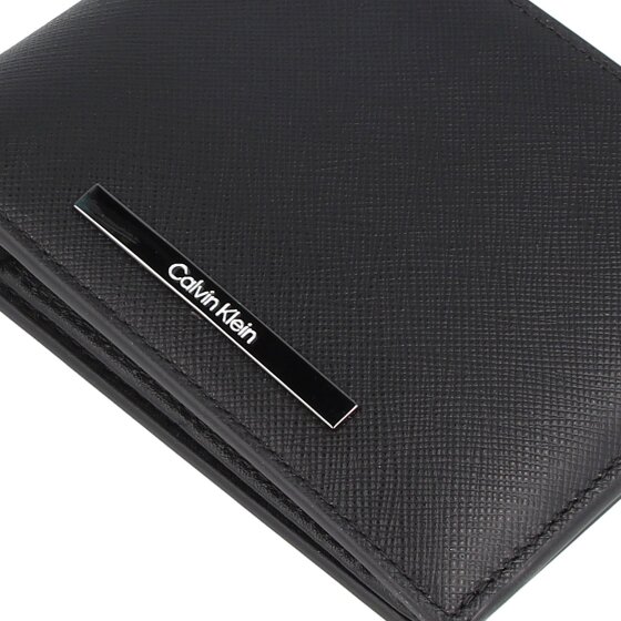 Calvin Klein Modern Bar Portafoglio Protezione RFID Pelle 12.5 cm