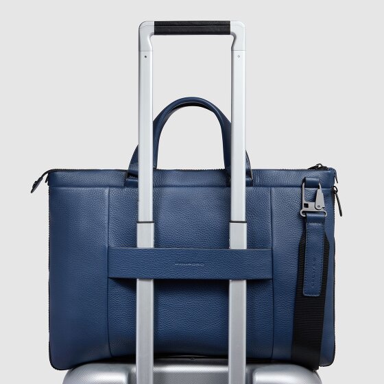 Piquadro Than Valigetta Pelle 43 cm Scomparto per laptop con piega di espansione
