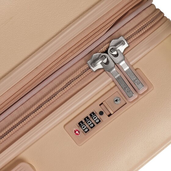 Heys Pastel 4 ruote Carrello della cabina S 53 cm con piega di espansione