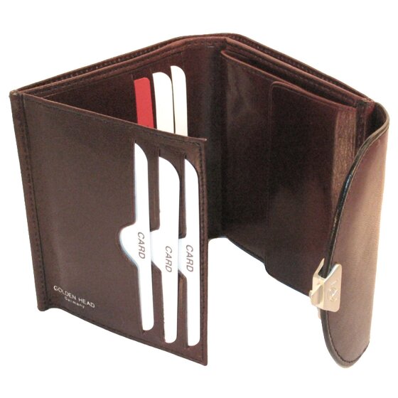 Golden Head Portafoglio Colorado RFID in pelle 12 cm