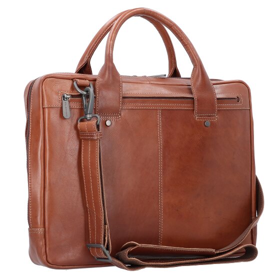 Plevier Navigator Tacan Valigetta Pelle 36 cm Scomparto per laptop