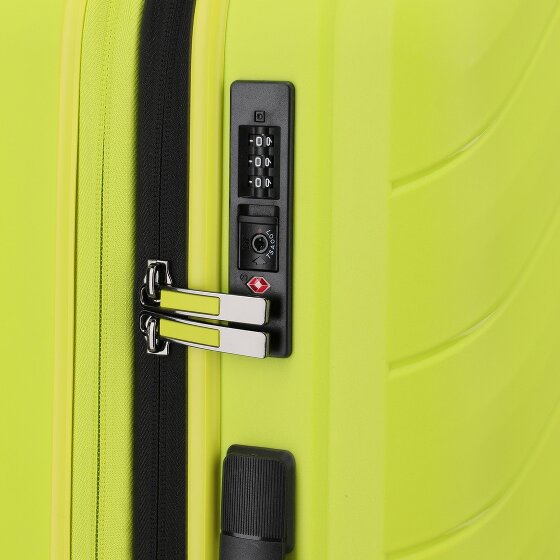 Travelite Burano 4 ruote Set di valigie 3 pezzi con piega di espansione