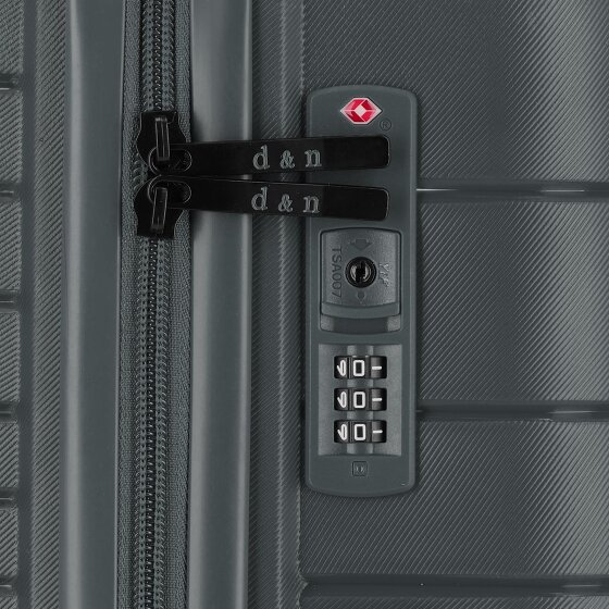 d&n Travel Line 4600 4 ruote Set di valigie 3 pezzi d&n Travel Line 4600 4 ruote Set di valigie 3 pezzi