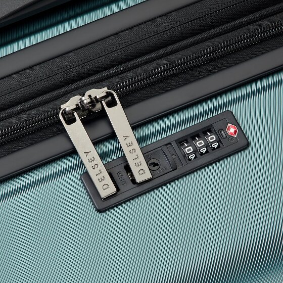 Delsey Paris Meteor 4 ruote Carrello L 78 cm espandibile