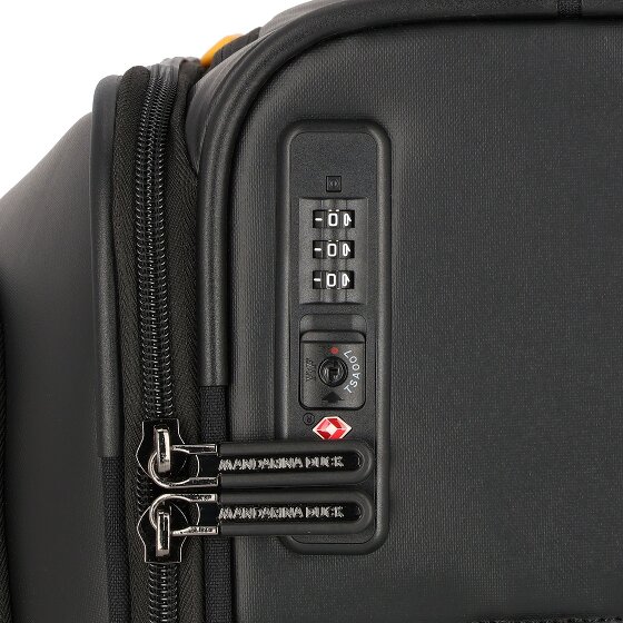 Mandarina Duck Eco Coated 4 ruote Trolley cabina S 55 cm