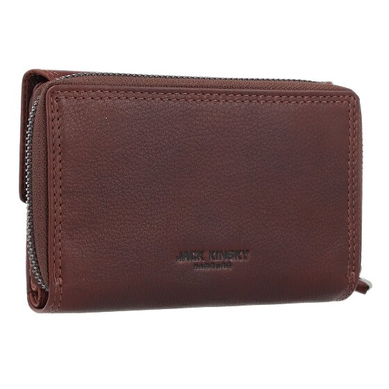 Jack Kinsky Portafoglio Protezione RFID Pelle 13.5 cm