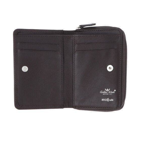 Golden Head Polo Portafoglio Protezione RFID Vera Pelle 11.5 cm