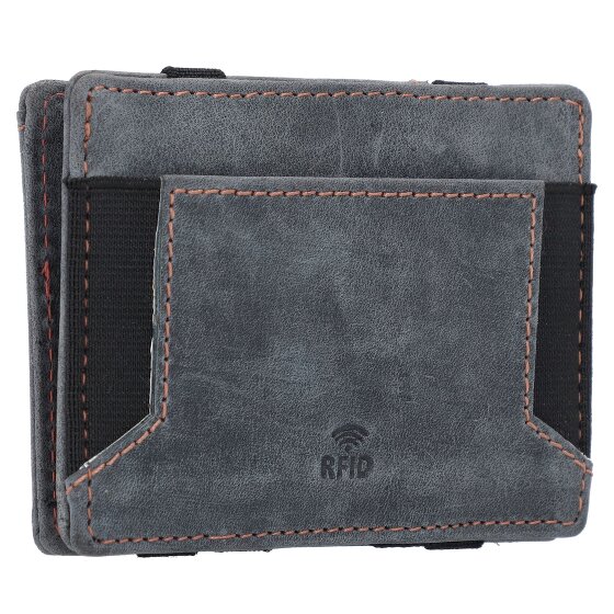 Greenburry Portafoglio magico vintage RFID in pelle 10 cm