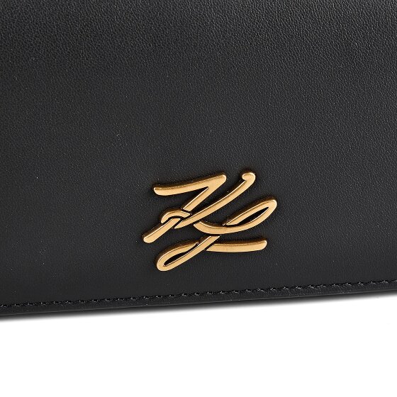 Karl Lagerfeld Autograph Borsa a spalla Vera Pelle 20.5 cm