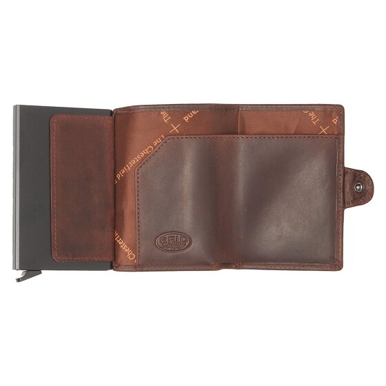 The Chesterfield Brand Lagos Custodia per carta di credito Protezione RFID Pelle 6.5 cm