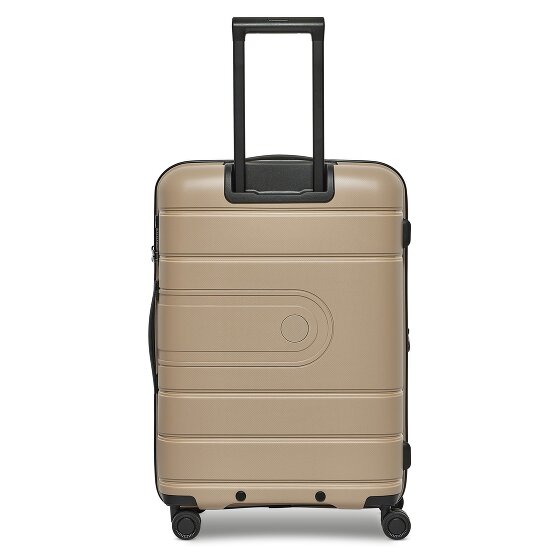 Redolz Essentials 11 4 ruote Set di valigie 3 pezzi con piega di espansione