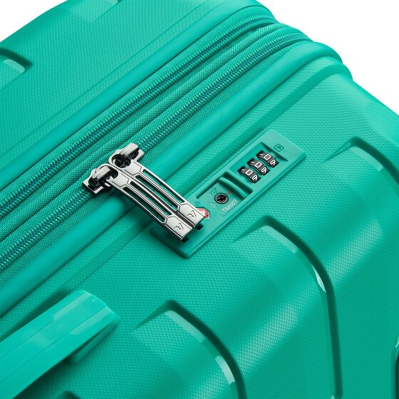 Roncato Skyline 2.0 4 ruote Set di valigie 3 pezzi con piega di espansione