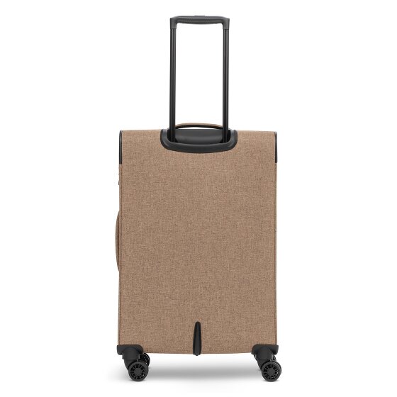 Redolz Essentials 12 THREE SET 4 ruote Set di valigie 3 pezzi con piega di espansione