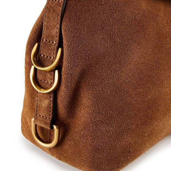 PINKO Saddle Horizontal Borsa a spalla Vera Pelle 34 cm