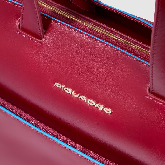 Piquadro Blue Square Borsa shopper Vera Pelle 40 cm