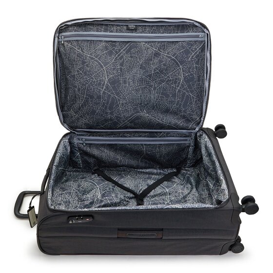 Kipling Basic New Youri Spin 4 ruote Carrello L 76 cm con piega di espansione