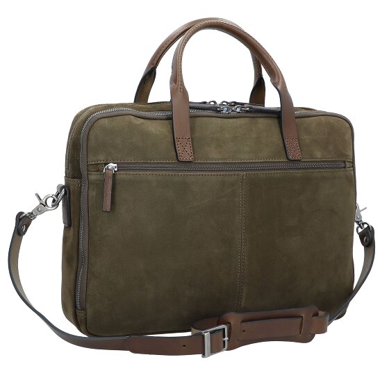Castelijn & Beerens Nubuck Valigetta Pelle 41 cm Scomparto per laptop