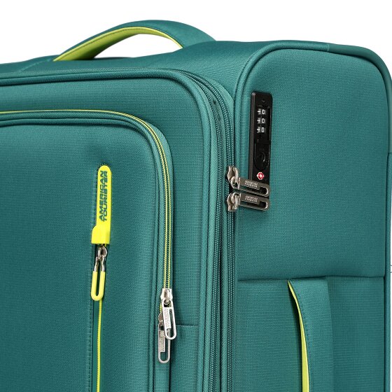 American Tourister Cloudrider 4 ruote Carrello M 67 cm con piega di espansione