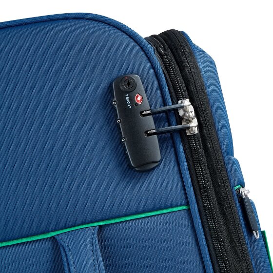 Delsey Paris x United Colors of Benetton Colour Block Set di valigie a 4 ruote 3 pezzi.