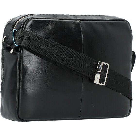 Piquadro Cartella quadrata blu 22 cm