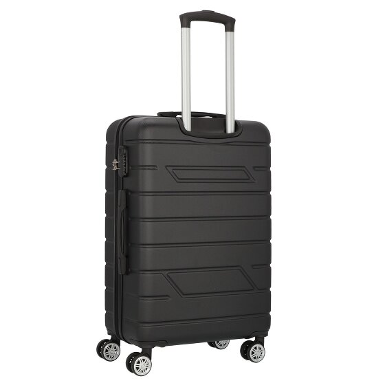 Nowi Bergamo 4 ruote Set di valigie 2 pezzi