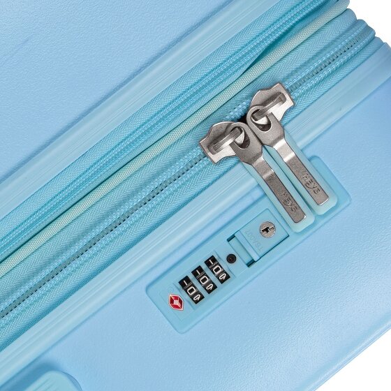 Heys Pastel 4 ruote Carrello della cabina S 53 cm con piega di espansione
