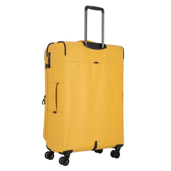 Mandarina Duck Eco Coated 4 ruote Carrello L 78 cm con piega di espansione