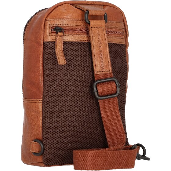 Spikes & Sparrow Borsa a tracolla Bronco in pelle 17,5 cm